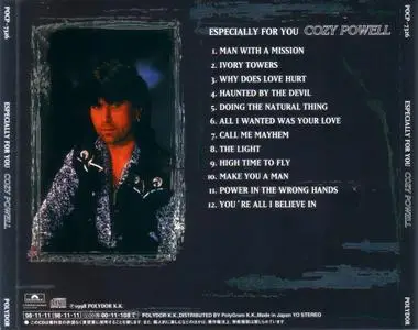 Cozy Powell - Especially For You (1998) {Japan 1st Press}