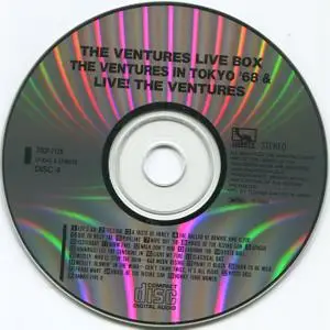 The Ventures - Live Box, Vol. 1 (1992) {4CD Set, Liberty ‎Japan TOCP-7125~28 rec 1965-1968}