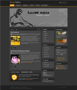 Ja Labra Joomla 1.5.x Template