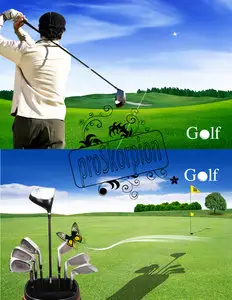 Golf - PSD Template