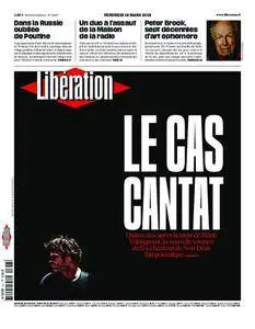 Libération - 16 mars 2018