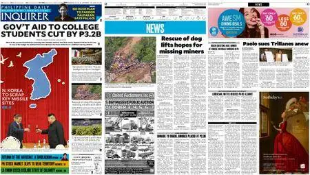 Philippine Daily Inquirer – September 20, 2018