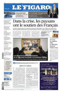 Le Figaro du Vendredi 22 Février 2019