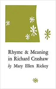 Rhyme and Meaning in Richard Crashaw