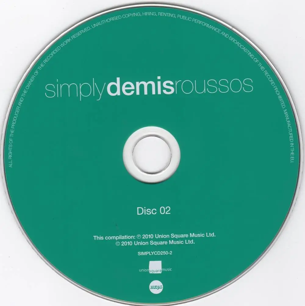 Demis Roussos - Simply Demis Roussos (2CD) (2010)