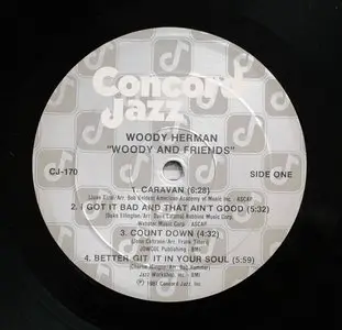 Woody Herman - Woody and Friends, Monterey Jazz Festival 1979 (24-Bit/96-kHz Vinyl Rip)