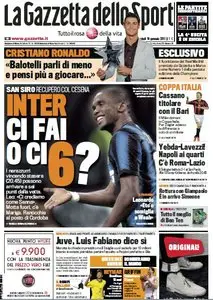 La Gazzetta dello Sport (19-01-11)