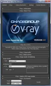 V-Ray Adv 2.30.01 (64bit) for 3dsMax 2012–2013