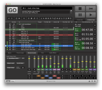 QLab Pro v3.0.7 (Mac OS X)