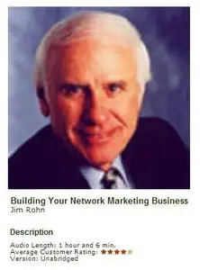 Building Your Network Marketing Business - Jim Rohn AUDIO BOOK