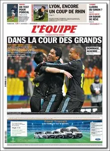 L'Equipe - Mercredi 24 Novembre 2010