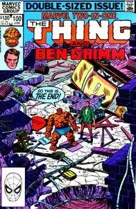 Marvel Two-In-One v1 100 Ben Grimm 1983