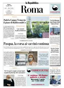 la Repubblica Roma - 3 Aprile 2021