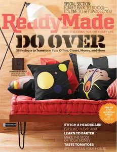 ReadyMade Magazine August/September 2010