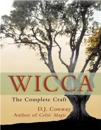 Wicca: The Complete Craft (repost)
