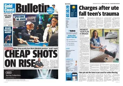 The Gold Coast Bulletin – October 07, 2019