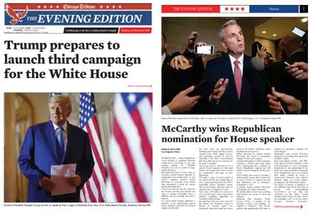 Chicago Tribune Evening Edition – November 15, 2022