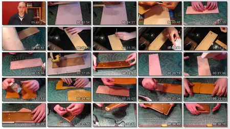 Leatherworking - Making a Leather Notebook Cover