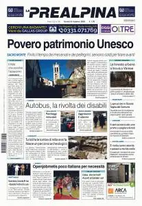 La Prealpina - 6 Febbraio 2020