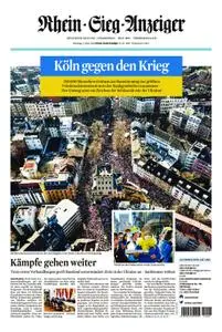 Kölner Stadt-Anzeiger Rhein-Sieg-Kreis – 01. März 2022