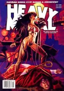 Heavy Metal Comics magazine july 2006