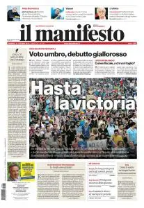 il Manifesto - 27 Ottobre 2019