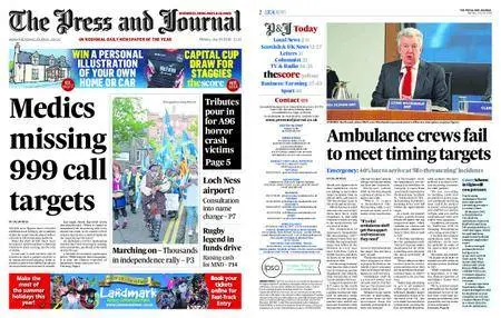 The Press and Journal Highlands and Islands – July 30, 2018