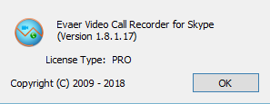 Evaer Video Recorder for Skype 1.8.1.17