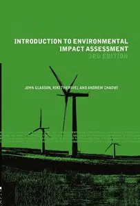 Introduction To Environmental Impact Assessment, 3 edition