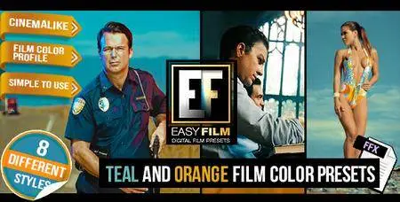 Easy Film - Professional Footage Color Presets - After Effects Presets (VideoHive)