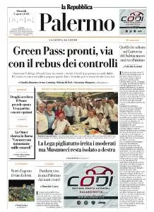 la Repubblica Palermo - 5 Agosto 2021