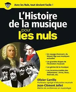 Jean-Clément Jollet, "L'histoire de la musique pour les Nuls"