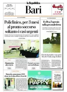 la Repubblica Bari – 11 luglio 2019