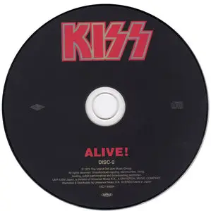 Kiss - Alive! (1975) [Universal Music Japan, UICY-93093/94]