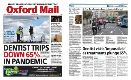 Oxford Mail – September 09, 2021