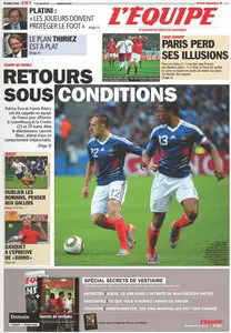 L'EQUIPE (vendredi 18 mars 2011)