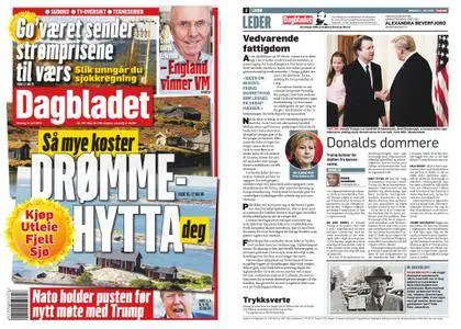 Dagbladet – 11. juli 2018