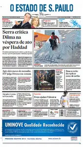 Jornal O Estado de São Paulo - 01 de outubro de 2012 - Segunda