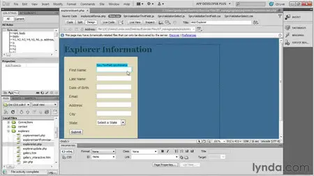 Dreamweaver with PHP and MySQL