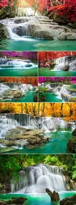 Stock Photo - Waterfalls