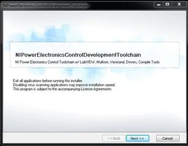 NI Power Electronics Control Development Toolchain 2016