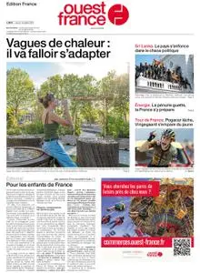 Ouest-France Édition France – 14 juillet 2022