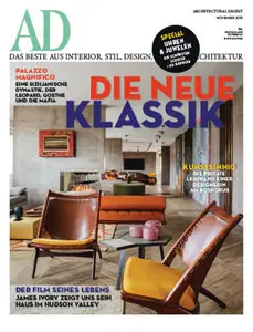AD Architectural Digest (Deutsche Ausgabe) Magazin November No 11 2015