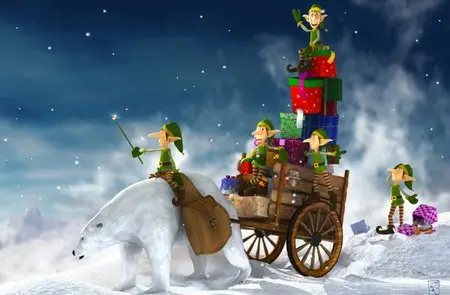 Santa’s Elves Animated Wallpaper 1.0