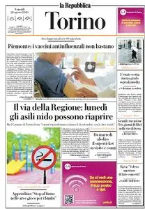 la Repubblica Torino - 28 Agosto 2020