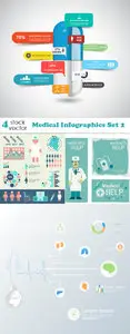 Vectors - Medical Infographics Set 2