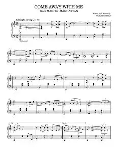 Come away with me - Norah Jones (Piano Solo)
