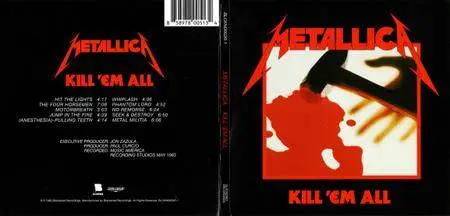 Metallica - Kill 'Em All (1983) {2016 Blackened Recordings Remaster BLCKND003R-1}