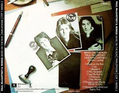 Paul McCartney & Wings - Band Of The Run (1973) {1984, Japan}