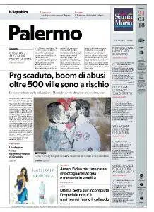 la Repubblica Palermo - 24 Marzo 2018